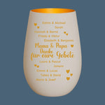 Produkt Windlicht Weiß _ Gold