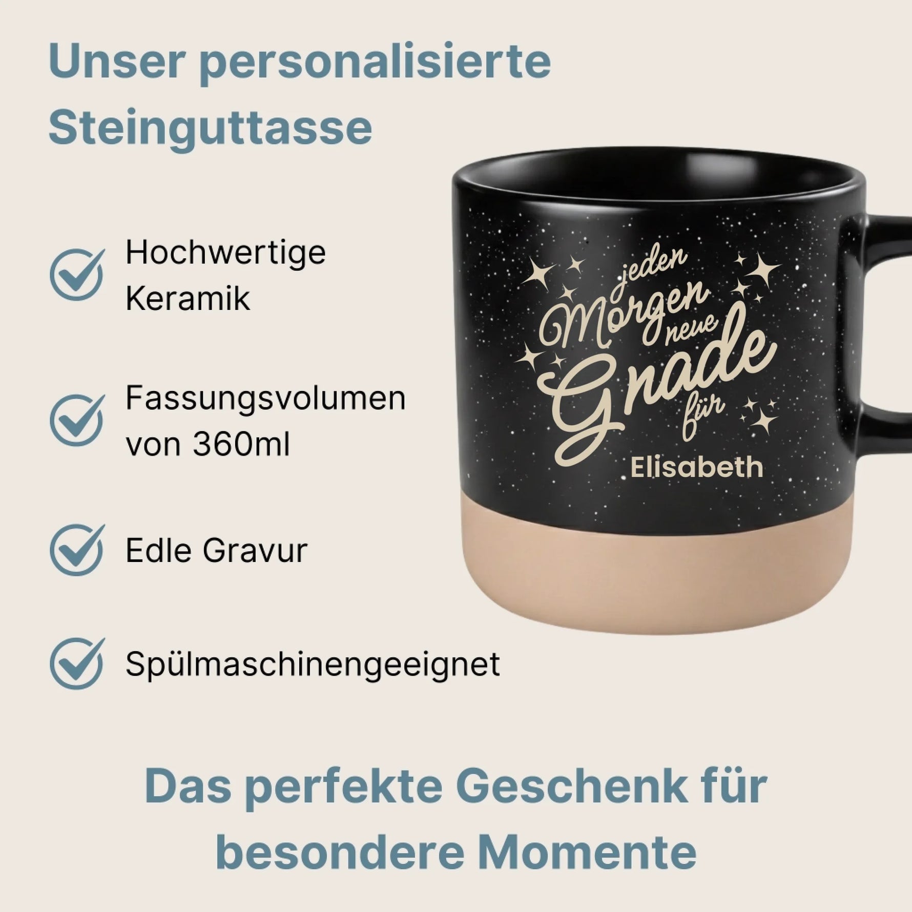 Produkt Mockups Steinguttasse