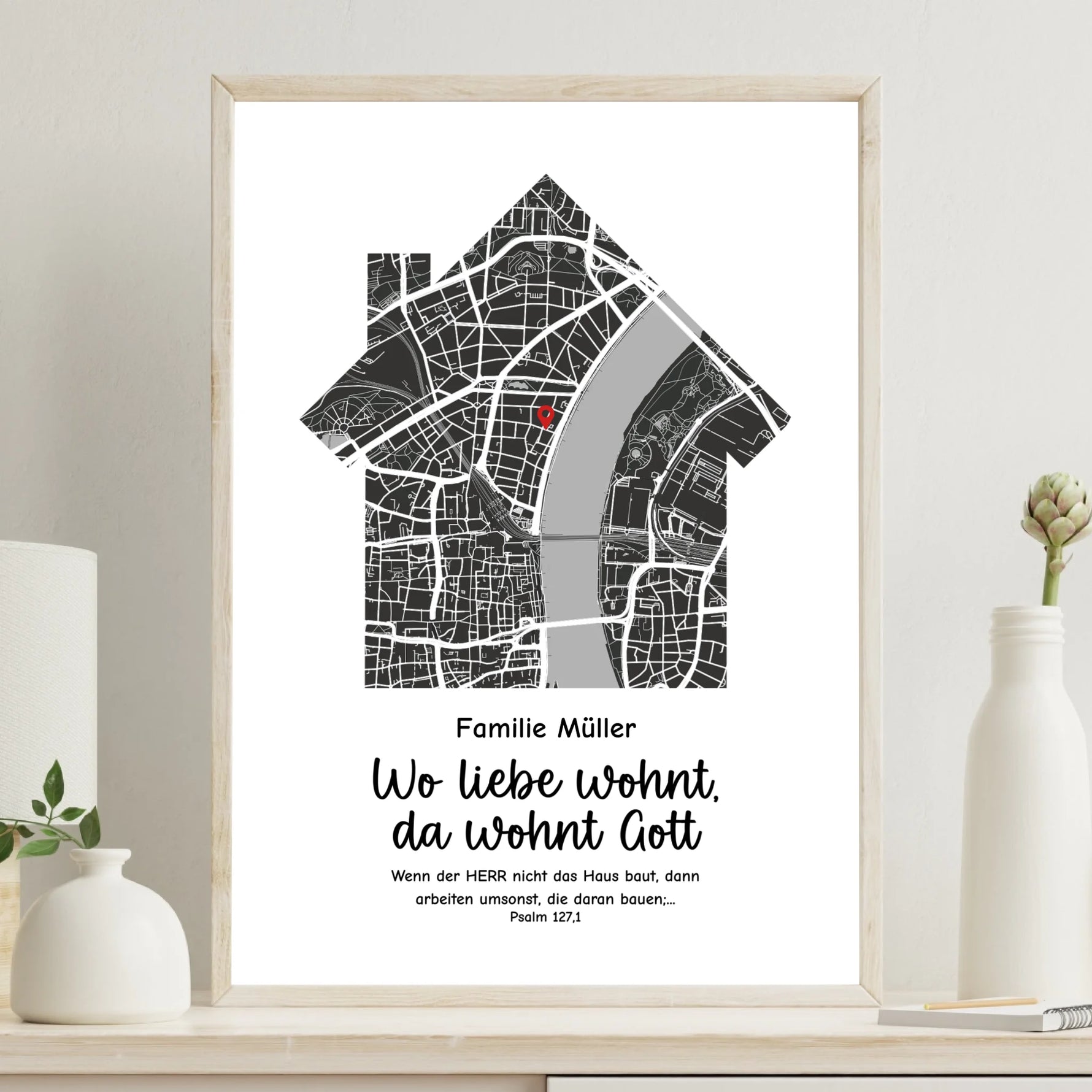 Poster mit Rahmen