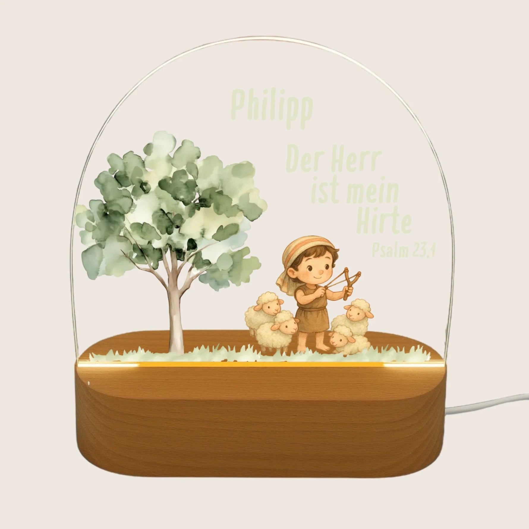 Produkt Mockups Nachtlichter