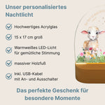 Personalisiertes LED Nachtlicht Christliche Deko und Geschenk Vorteile