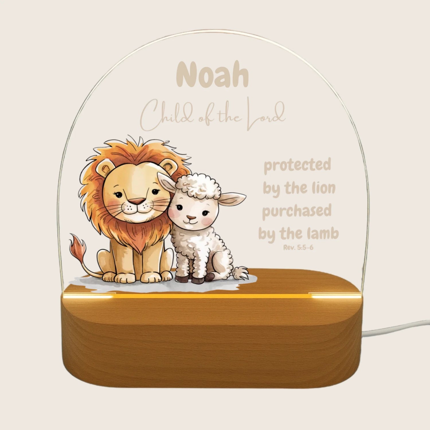 Produkt Mockups Nachtlichter