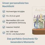 Personalisiertes LED Nachtlicht Christliche Deko und Geschenk Vorteile