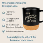 Keramiktasse mit Kork und Deckel (4)