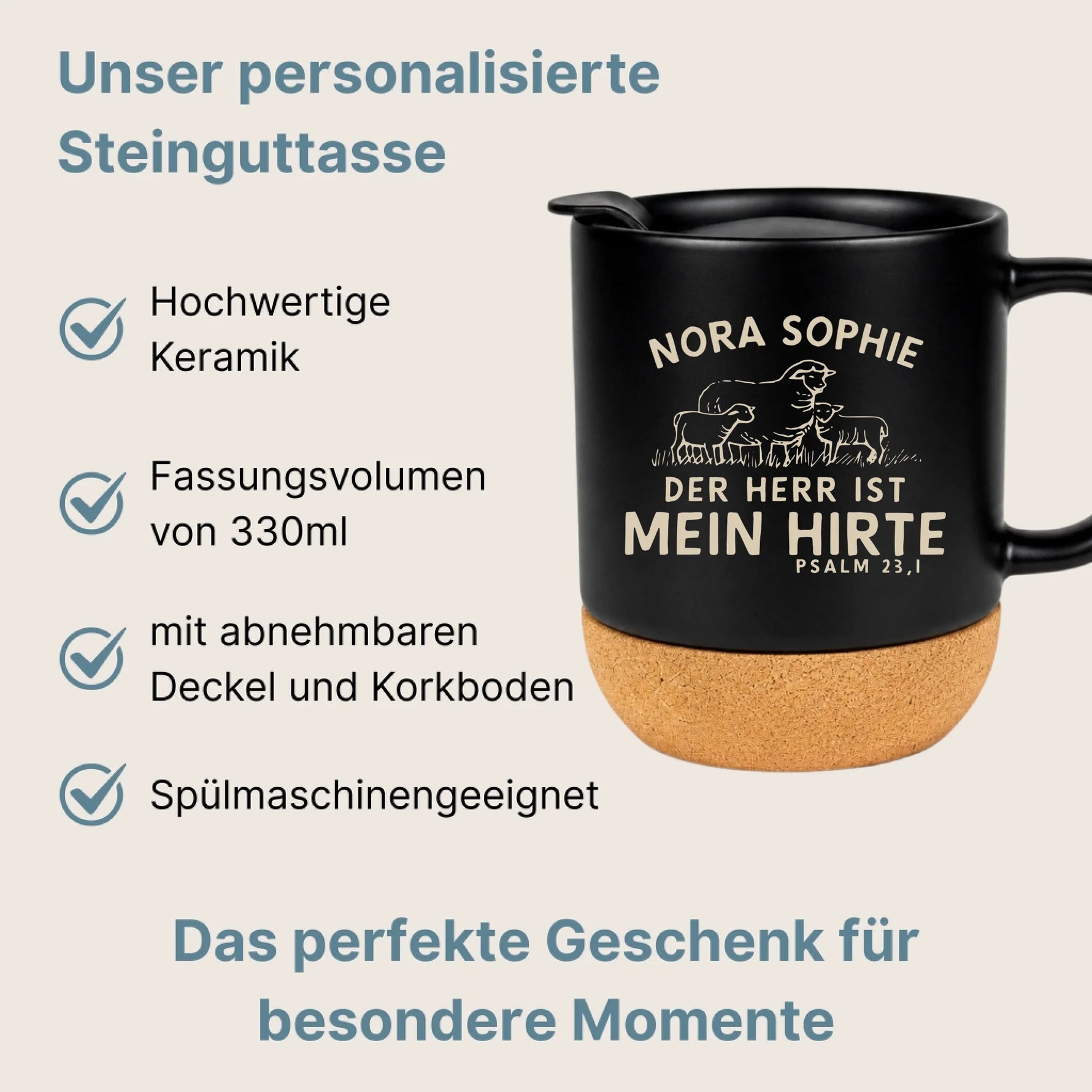 Keramiktasse mit Kork und Deckel (4)