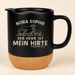 Keramiktasse mit Kork und Deckel (3)
