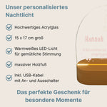 Personalisiertes LED Nachtlicht Christliche Deko und Geschenk Vorteile